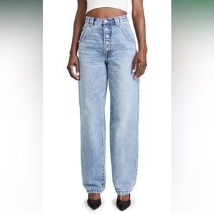 Pistola Ezra High Rise Relaxed Taper Jeans In Skylark